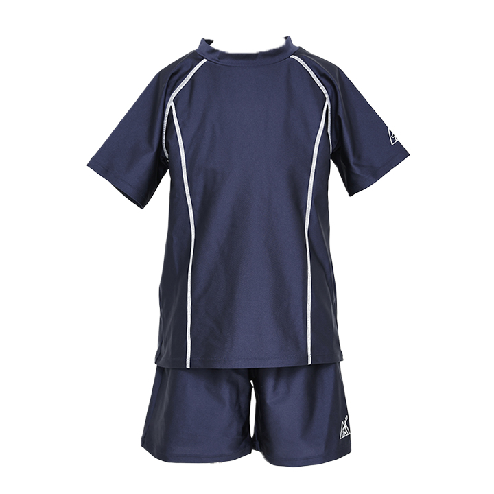 【予約】スクール水着 YUK 女の子 袖付きセパレーツ 水着